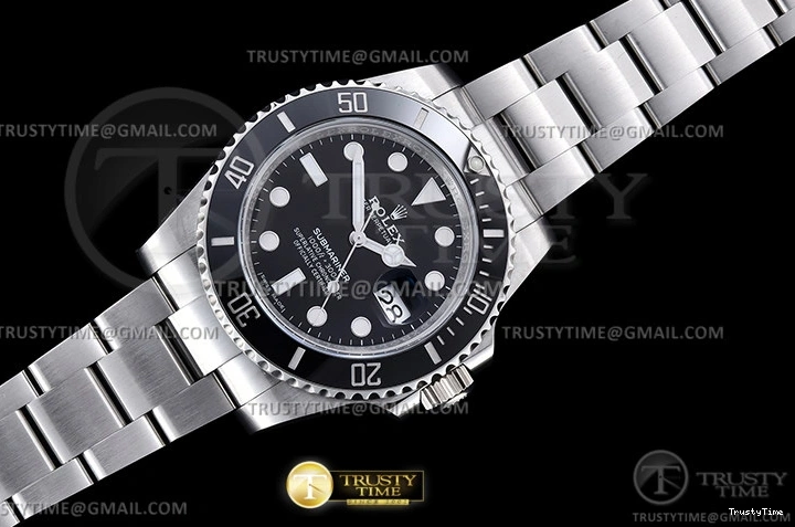 0324 Fashionable ROLSUB0417A – Submariner 116610LN 904L SS SS Blk CLEAN V2 VS 1047